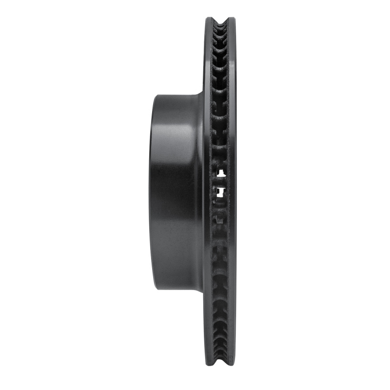 Porsche Boxster Brake Rotor (1) - Front Right - R1 Concepts - Drilled & Slotted - Black - `97-`04